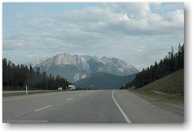 fahrt ber den vermilion pass, CAN