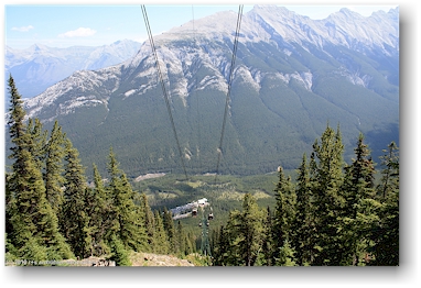 sulphur mountain gondola im banff national park, CAN
