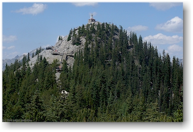 aussichtspunkt beim sulphur mountain im banff national park, CAN