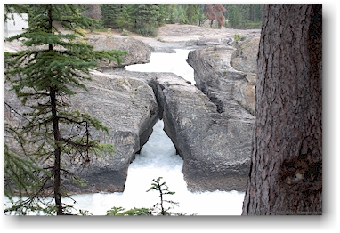 natural bridge im yoho national park, CAN