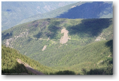 spektakulre forststrasse zum idaho peak, CAN