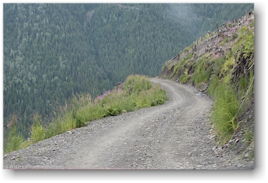spektakulre forststrasse zum idaho peak, CAN