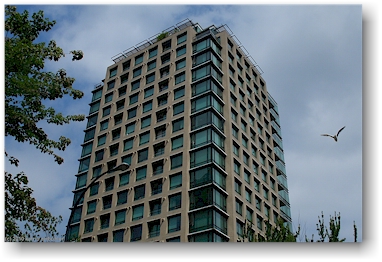 wohnsilo in vancouver, CAN