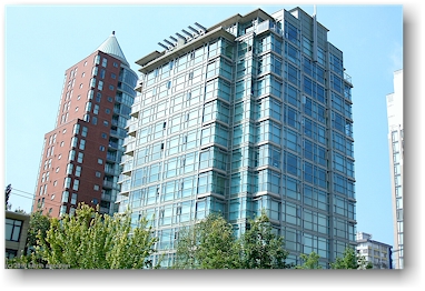 wohnblock in vancouver, CAN