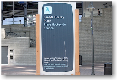 canada hockey place - schauplatz der olympischen winterspiele 2010 in vancouver, CAN