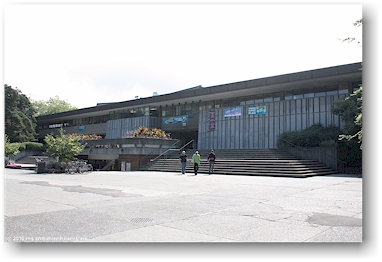 eateries and shops auf dem campus der university of british columbia (UBC), vancouver, CAN