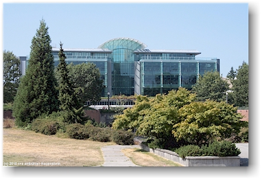 bibliothek (walter c. koerner library) auf dem campus der university of british columbia (UBC), vancouver, CAN