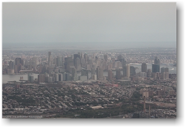 blick auf manhattan, new york, USA
