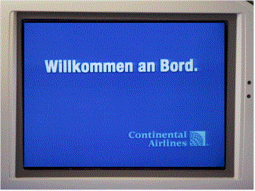 on board information screen (animiertes GIF)