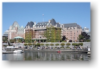 "the express" in victoria auf vancouver island, kanada