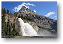 emperor falls im mount robson provincial park