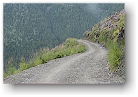 forststrasse zum idaho peek, CAN