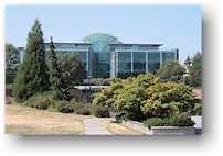 bibliothek in der university of british columbia (UBC), vancouver, CAN