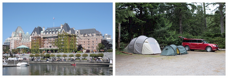 victoria / camping ucluelet