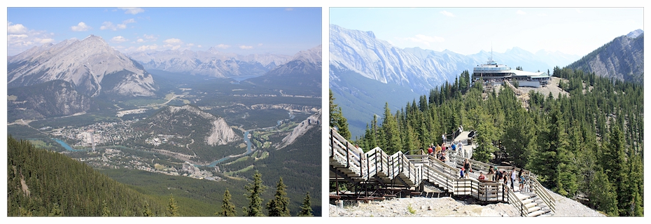 banff und sulphur mountain
