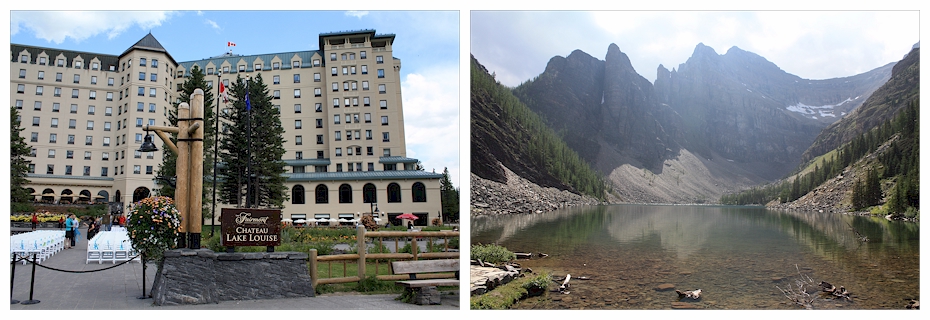 chateau lake louise / mirror lake