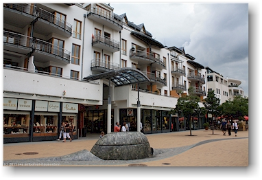 fussgaengerzone in timmendorfer strand, DE