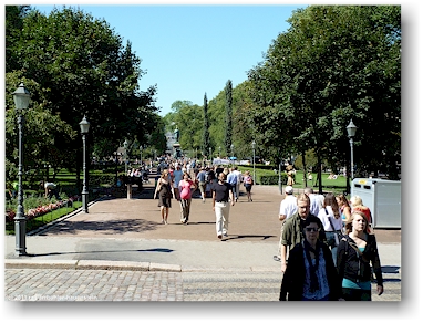 esplanadin puisto in helsinki, FI