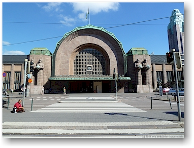 hauptbahnhof rautieasema in helsinki, FI