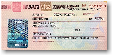 russisches visum fuer reto