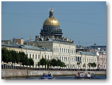 kuppel der isaakskathedrale (isaakievsky sobor) in sankt petersburg, RU