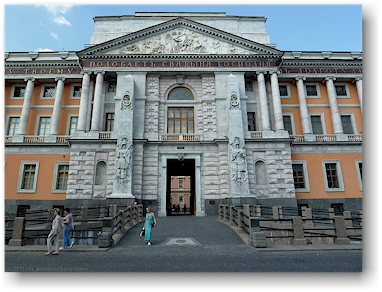 sankt michaelsschloss (mikhaylovskiy zamok) in sankt petersburg, RU