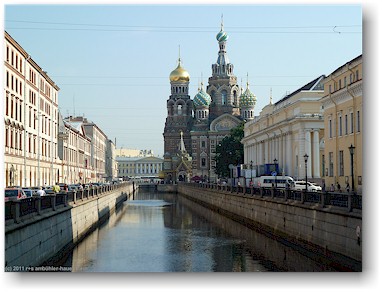 auferstehungskirche bzw. "erloeser auf dem blute kirche" (spas na krovi) in sankt petersburg, RU