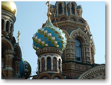 tuermchen der auferstehungskirche (spas na krovi) in sankt petersburg, RU