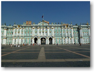 winterpalast (zimniy dvorets) in sankt petersburg, RU