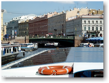 gruene bruecke (zyelyoniy most) in sankt petersburg, RU
