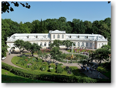 orangerie im peterhof (petrodvorets) bei sankt petersburg, RU