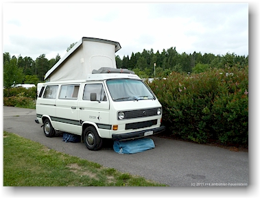 unser jogi auf dem campingplatz rastila in helsinki, FI
