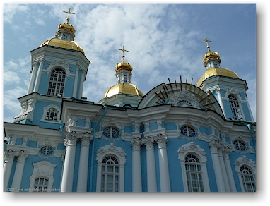 nikolaus und erscheinung des herrn kathedrale (nikolsky sobor) in sankt petersburg, RU