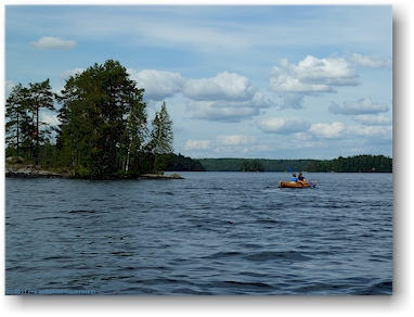 auf dem see ruotsalainen bei heinola, FI