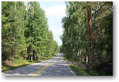 landstrasse 314 in der naehe von heinola, FI