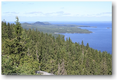 blick vom paha-koli richtung nordwesten im nationalpark kolin kansallispuisto, FI