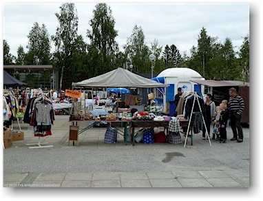 markt in nurmes, FI