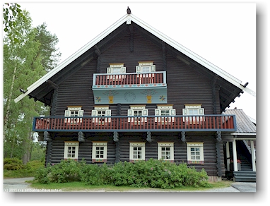 sokos hotel bomba in traditionellem karelischem stil bei nurmes, FI