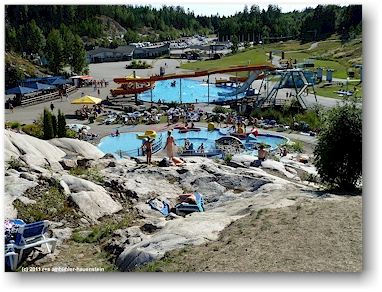 aussenbaeder im wasserpark serena bei lahnus, FI