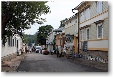 hauptstrasse in der altstadt von naantali, FI