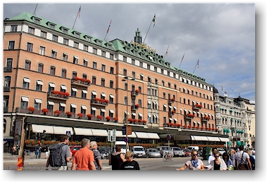 grand hotel am ufer des stroemmen in stockholm, SE