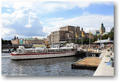 hafen und kungliga operan (koenigliche oper) in stockholm, SE