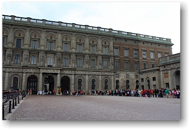 innenhof des kungliga slottet (koenigsschloss) in stockholm, SE
