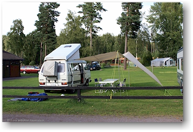 unser jogi auf dem pinnarp camping bei kisa, SE
