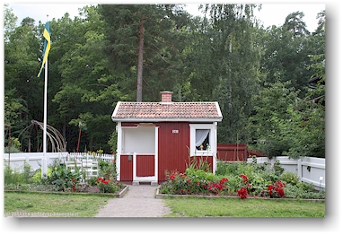 gartenhaus im freilichtmuseum gamla linkoeping, SE