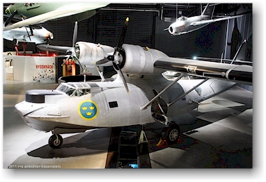 flugboot TP 47 - PBY-5A Catalina im flygvapenmuseum (luftwaffenmuseum) bei linkoeping, SE