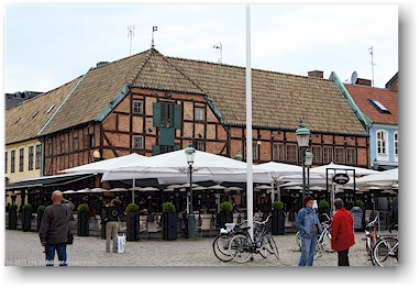 restaurant am lilla torg in der gamla staden (altstadt) von malmoe, SE