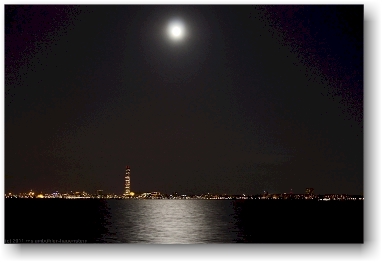 vollmond-nacht in malmoe, SE