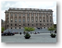 riksdagshuset (reichstagsgebaeude) in stockholm