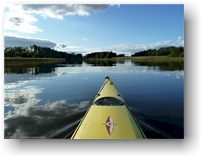 kajaktour auf dem kisa kanal